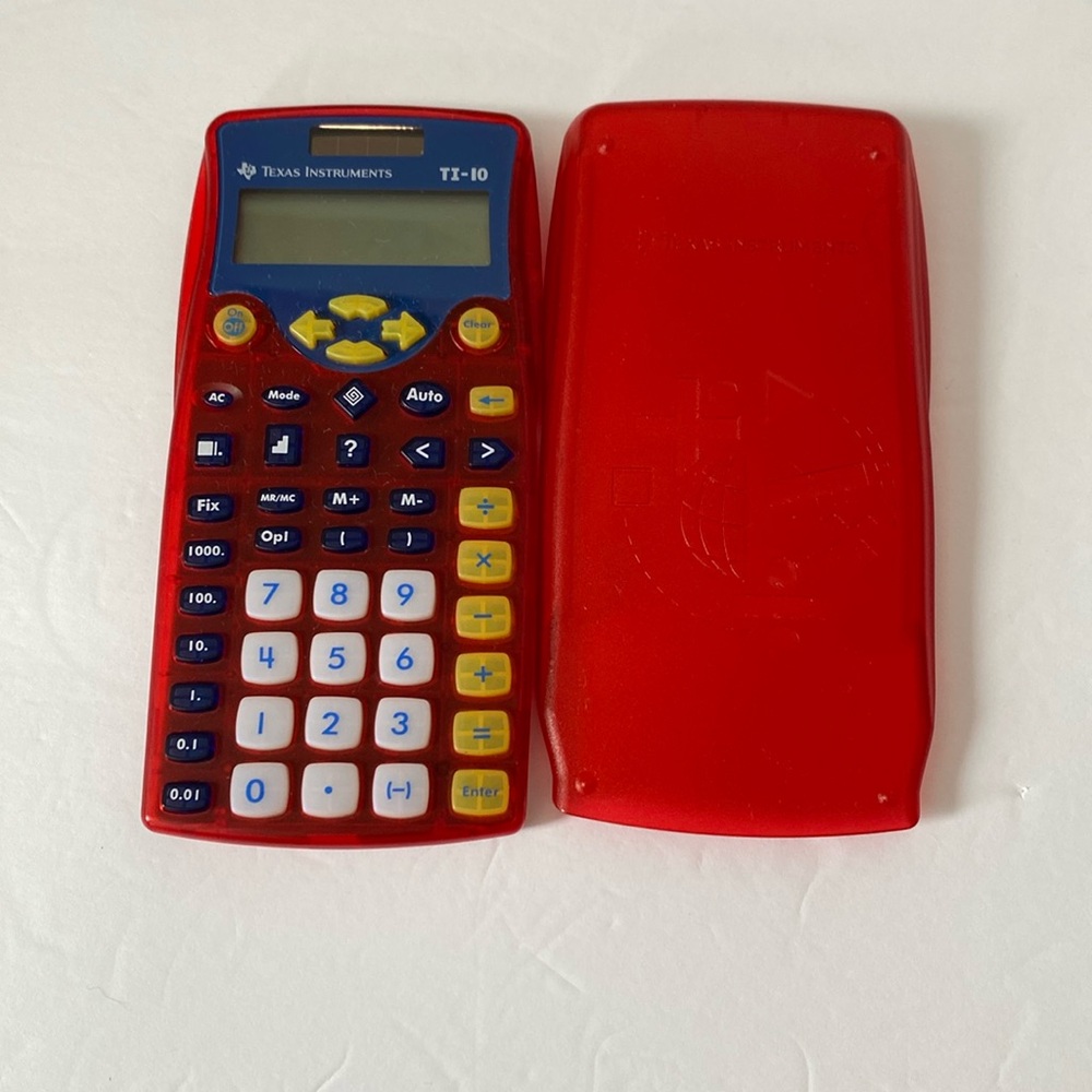 Texas Instruments TI-10 Elementary Calculator